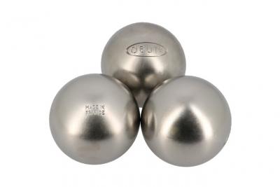 OBUT Boules de p&eacute;tanque Loisir inox lisse 73 -  