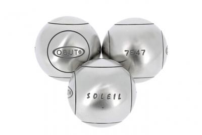 OBUT Boules de p&eacute;tanque Soleil tendre 74 mm -  