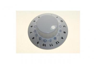 INDESIT Bouton programmateur blanc pour lave linge  - 2965532