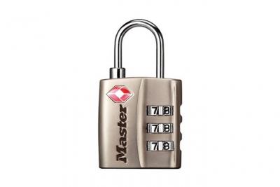 MASTER LOCK  Cadenas En Acier Tsa &Agrave; Combinaison Nickel 30 Mm