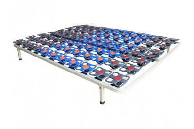 VENTE UNIQUE Cadre &agrave; lattes suspension tout plots de dreamea play - 140x190cm