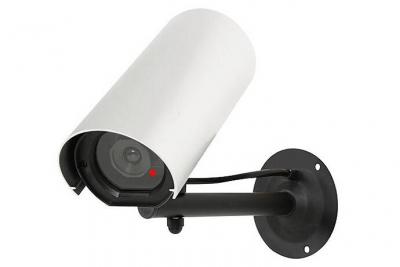 VELLEMAN Camera factice avec led en aluminium exterieur