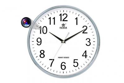 Yonis Horloge Murale Cam&eacute;ra Espion 1080P