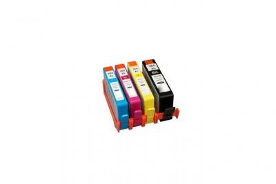 INKPRO INKOEM Cartouche Compatible HP N364 XL CB325EE Jaune