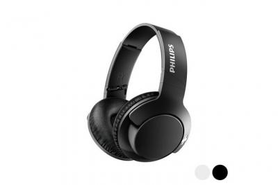 PHILIPS  BASS+ SHB3175BK - &Eacute;couteurs avec micro - circum-aural - Bluetooth - sans fil - isolation acoustique - noir
