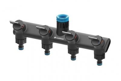 CELLFAST R&eacute;partiteur de tuyau d'arrosage 4 voies - Ergo IDEAL LINE PLUS