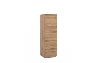 Commode en bois imitation ch&ecirc;ne - CO7056 - Naturel - Terre de Nuit