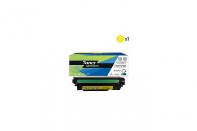 TONER SERVICES Compatible Canon 732 Toner Jaune CE402A (507A)