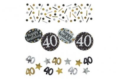 Amscan confetti Sparkling 40 unisexe 34 grammes