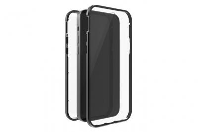 BLACK ROCK Coque de protection ""360&deg; glass"" pour apple iphone 13, noire