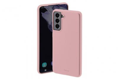 HAMA Coque de protection Finest Feel pour Samsung Galaxy S22+ (5G), nude 