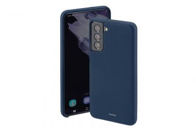 HAMA Coque de protection Finest Sense pour Samsung Galaxy S22+ 5G, bleu -