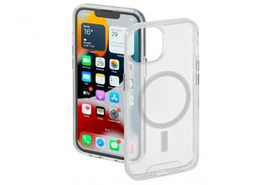 HAMA Coque de protection MagCase Safety pour iPhone 13, transparent 