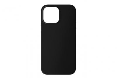 AVIZAR Coque pour iPhone 13 Pro Silicone Semi-rigide Finition Soft-touch Noir 