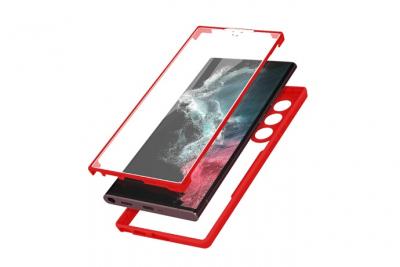 AVIZAR  Coque Samsung Galaxy S22 Ultra - Rouge