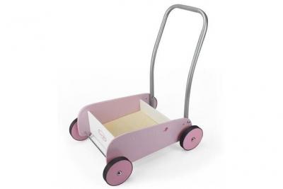 COROLLE -Trotteur Bois Et M&eacute;tal Avec Bac De Rangement