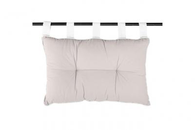 LOVELY  Casa T41490017 DUO T&ecirc;te de lit Coton Lin/Ecru 45 x 70