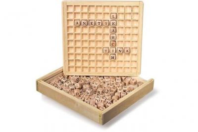 LEGLER Small Foot Design - 7988 - Apprendre &Agrave; Lire Et &Agrave; Ecrire - Cr&eacute;er Des Mots - Version Allemande