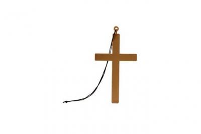 BOLAND Croix De Pr&ecirc;tre -  - En plastique - Marron/Blanc