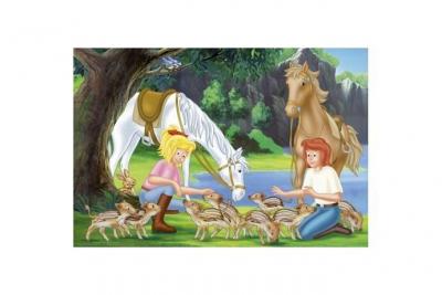 SCHMIDT  Spiele 56050 Puzzle Bibi et Tina - dans la Carri&egrave;re 150 Pi&egrave;ces