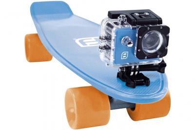 D ARPEJE D'arp&egrave;je - Mini Skateboard Avec Cam&eacute;ra - Glisse Urbaine Multicolore