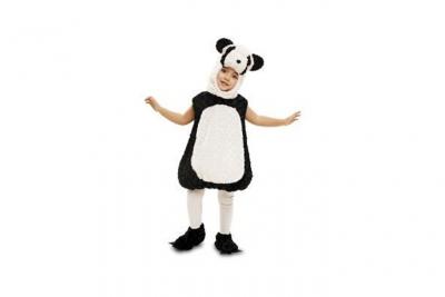 MOM My Other Me Me-202402 D&eacute;guisement Panda en Peluche Multicolore 1-2 ans (Viving Costumes 202402)