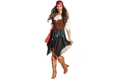 FALKSSON d&eacute;guisement pirate des temp&ecirc;tes femme - s/m - multicolore - 83534 