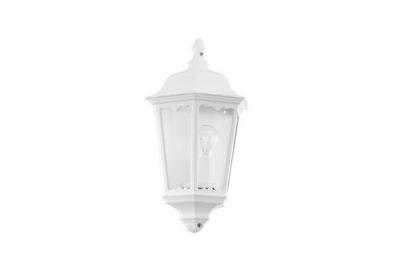EGLO Demi-Applique ext&eacute;rieure Blanc 1X60W-Navedo -  LIGHTING - 93448
