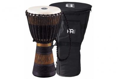 MEINL  ADJ3M Djemb&eacute; avec &eacute;tui 10"" Marron/noir