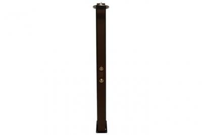 GENERIQUE Douche de piscine solaire CROSS 40L avec rince pieds-Marron-Marron-- 