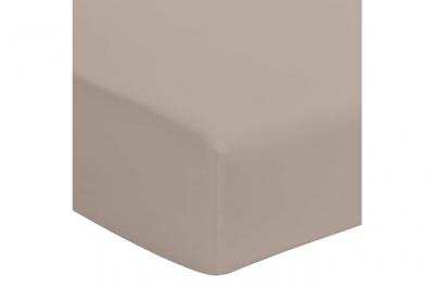 TERRE DE NUIT  Drap housse percale lin bonnet 40 cm 160x200 cm