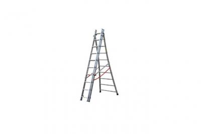 HAILO Echelle transformable Pro base &eacute;vas&eacute;e 3x10 Haut. acc&egrave;s max 6,76m 