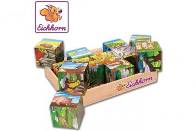 EICHHORN  - 100005480 - Puzzle avec 12 blocs en Bois 