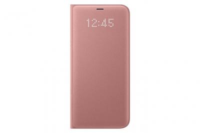SAMSUNG Etui folio LED View Cover  EF-NG955PP rose pour Galaxy S8 + G955