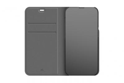 BLACK ROCK Etui portefeuille The Standard pour Apple iPhone 13, noir - Neuf