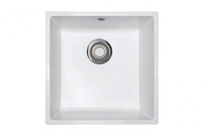 FRANKE  - Evier Domus Fradura DMD610-44 - Blanc Artic (mouchet&eacute;)