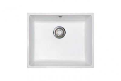FRANKE  - Evier Domus Fradura DMD610-54 - Blanc Artic (mouchet&eacute;)
