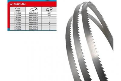 FEMI  - 5 Lames de scie &agrave; ruban acier  8/12 Z/1"" 1440x13x0,65  pour 784 - 784 XL