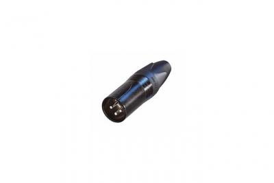 NEUTRIK Fiche connecteur xlr 3 broches m&acirc;le noir -  nc3mxx-bag