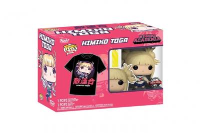  Figurine Funko Pop! Avec T-shirt - My Hero Academia - Himiko Unmasked - Taille S 