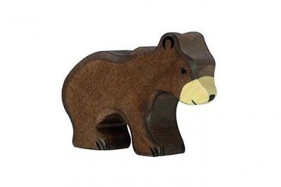 HOLZTIGER  - 80185 - Figurine - Ours Brun, Petit