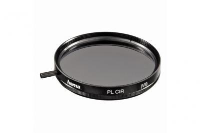 HAMA Filtre polarisant circulaire, trait&eacute;, noir, 82mm