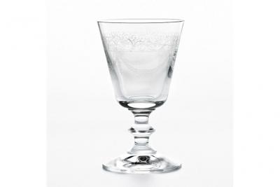 TABLE PASSION Fl&ucirc;te &agrave; champagne transparent motif grav&eacute; (lot de 6) pantho