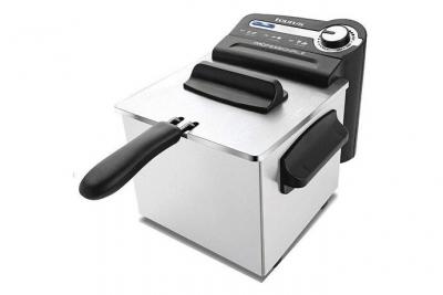 TAURUS Friteuse &Eacute;lectrique &Agrave; R&eacute;sistance Immerg&eacute;e De 2l 1700w Gris