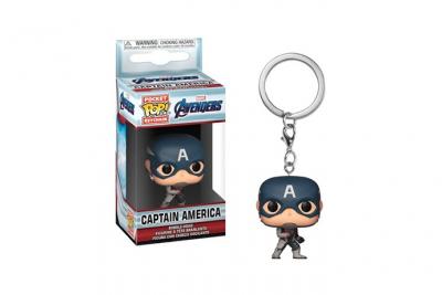  Avengers Endgame - Porte-cl&eacute;s Pocket POP! Captain America 4 cm 
