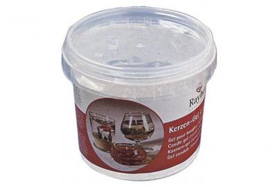 RAYHER Gel &agrave; bougies - Incolore - bo&icirc;te 300 g = env. 365 ml