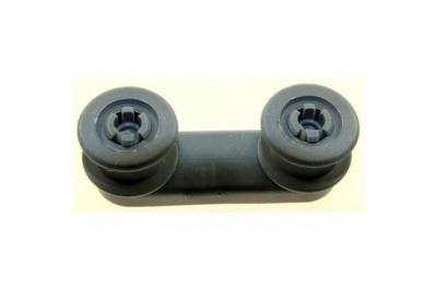 SMEG Groipe Support + Roues Guides Gris Pour Lave Vaisselle 