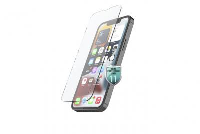 HAMA Verre de protection full-screen 3d pour apple iphone 13 pro max, noir
