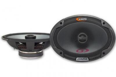 ALPINE ELECTRONICS Alpine SPG-69C2 Hauts Parleurs Auto 160 x 240