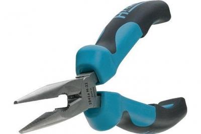 HAZET  1841MA-33 pour latelier Pince plate &agrave; becs ronds droite 205 mm